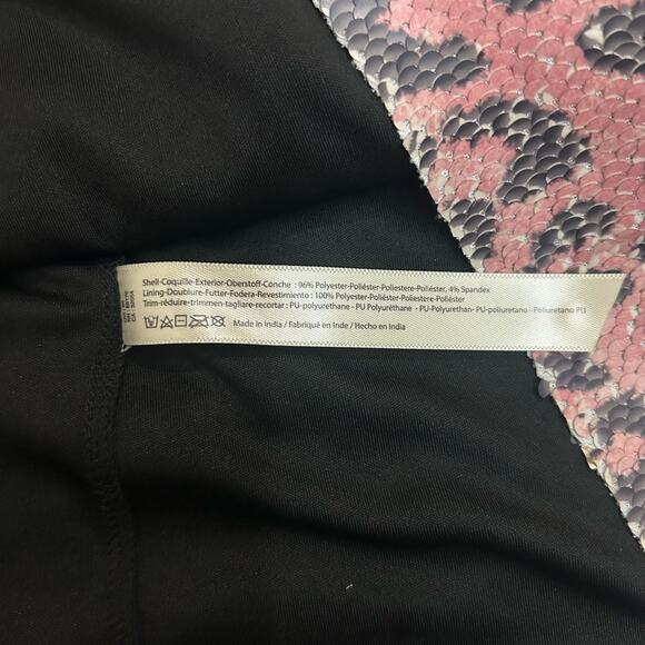 Free People Fp One Skinny Allover Sequin Cheetah Print Mini Skirt NWT - Picture 7 of 8